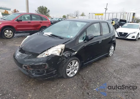 2009 Honda Fit Sport z USA, uszkodzony, nr VIN JHMGE88479S073100